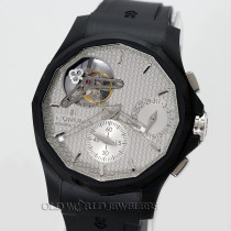 Corum Admirals Cup Seafender Tourbillon 47 Ref 01.0115 Aluminum Silver Dial Corum Admirals Cup Seafender Tourbillon 47 Ref 01.0115 Aluminum Silver Dial